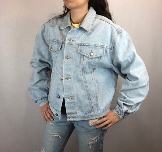 Giacca Frida Khalo giubbotto jeans denim brand Rifle style | Etsy Italia