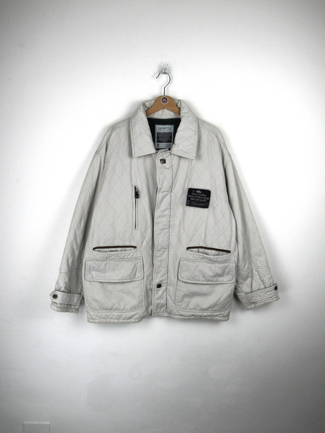 【Crazy Car Wash Crew】23FW★ BIG POCKET QUILTED JACKET Crazy Car Wash Crew】23FW☆ BIG POCKET QUILTED JACKET
