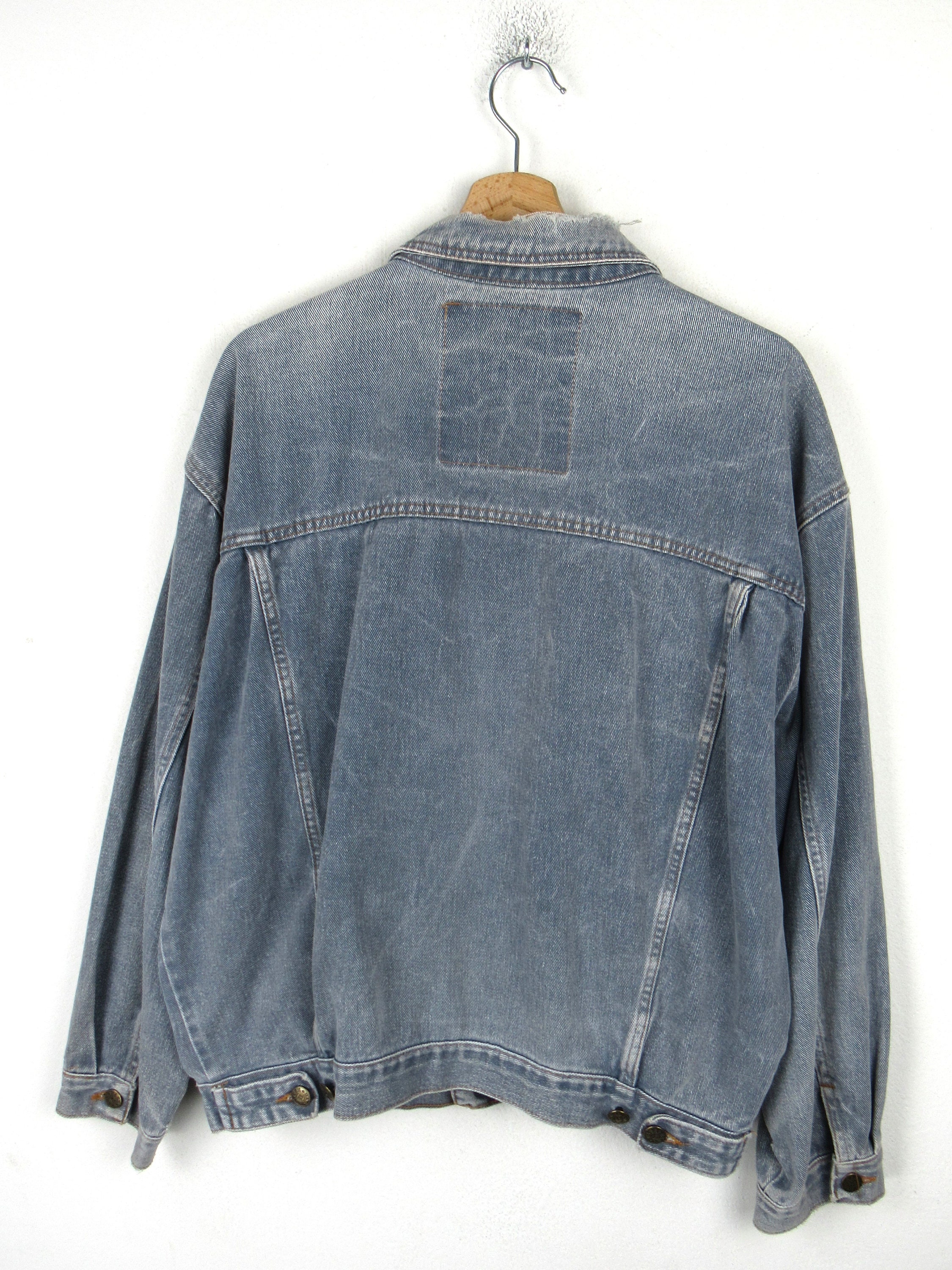 Vintage 80s 90s Denim Jacket - Size M - Etsy