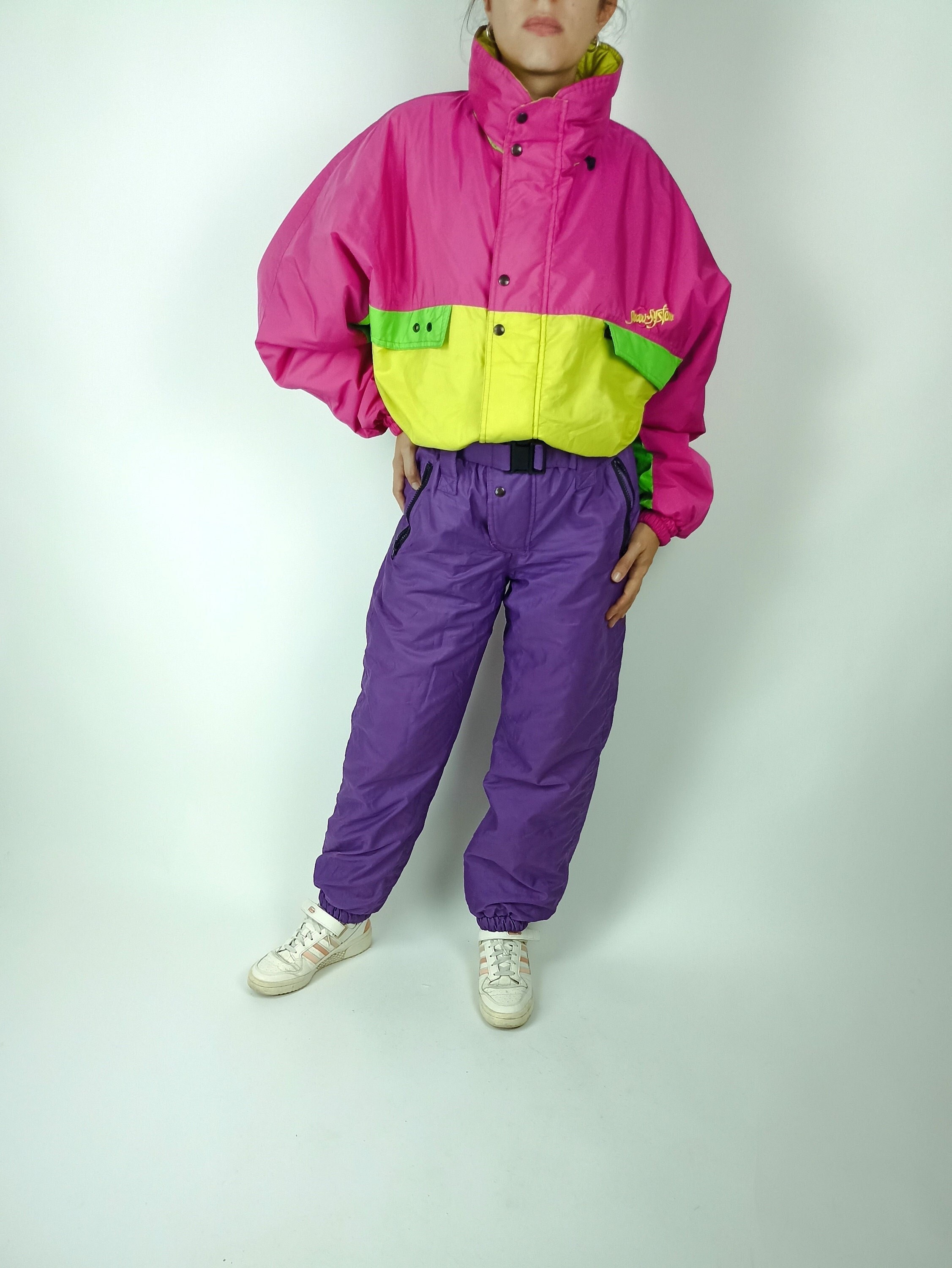 Tuta sci intera Gigi Rizzi SnowSystem vintage anni '90 Taglia M