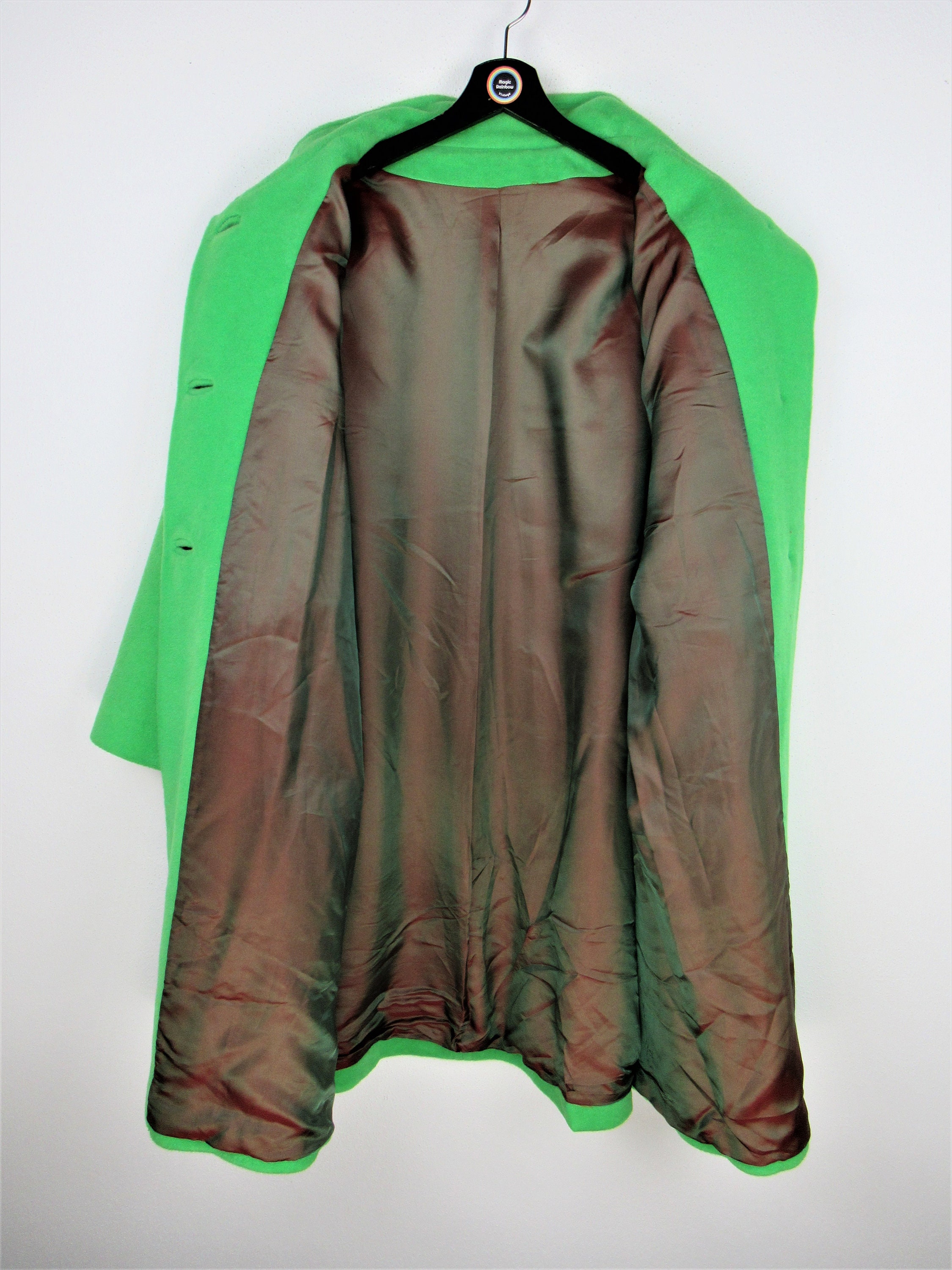 ジャケット・アウター 80s Vintage ITALY Loden Green Wool Coat 80s Green Loden Coat - Etsy