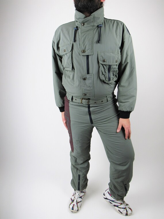 90s Vintage Outrage Ski Suit - Size M - Etsy