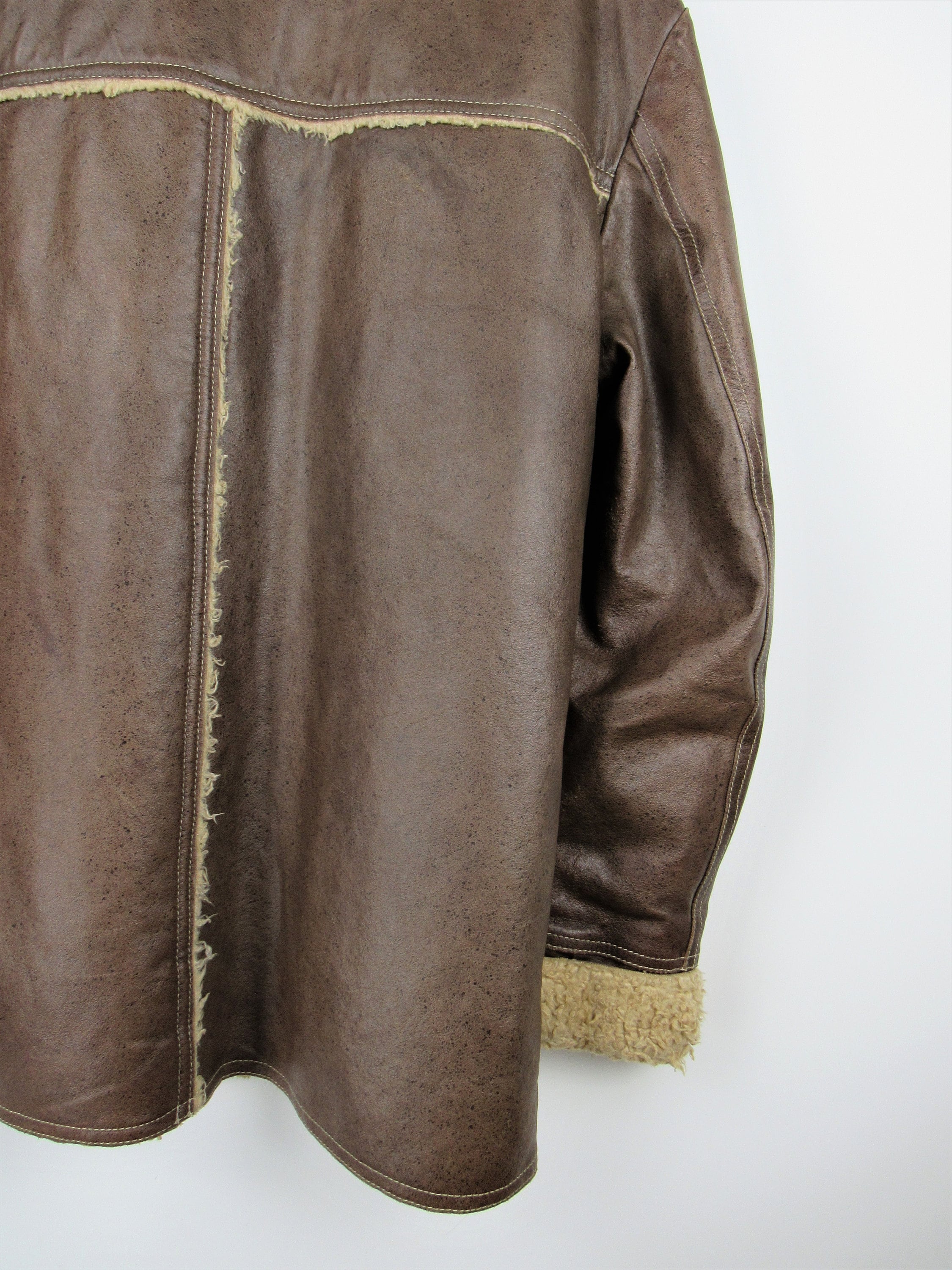 JJ Scott Genuine Leather Jacket Vintage 80s 90s - Size XL - Etsy