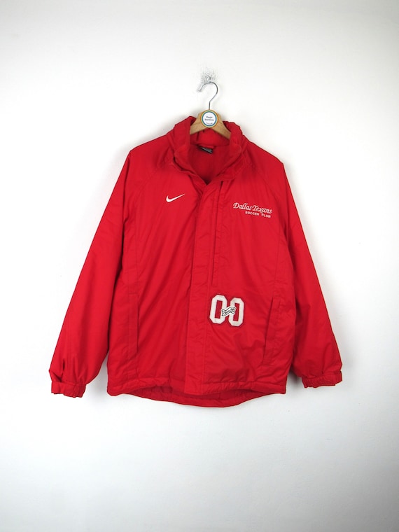 Chaqueta Nike Dallas Texans Soccer Club vintage de los anos 90 Talla M Etsy Mexico