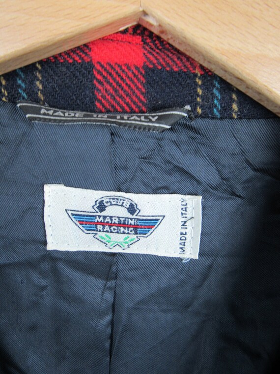 Martini Racing Blazer vintage 80s Size M Gem