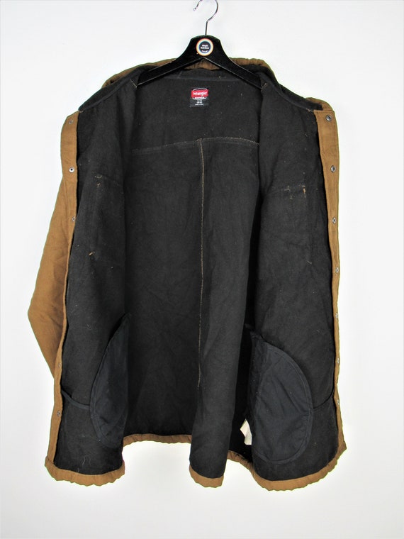 Vintage 90s Wrangler Jacket, Size XL Work Jacket - image 8