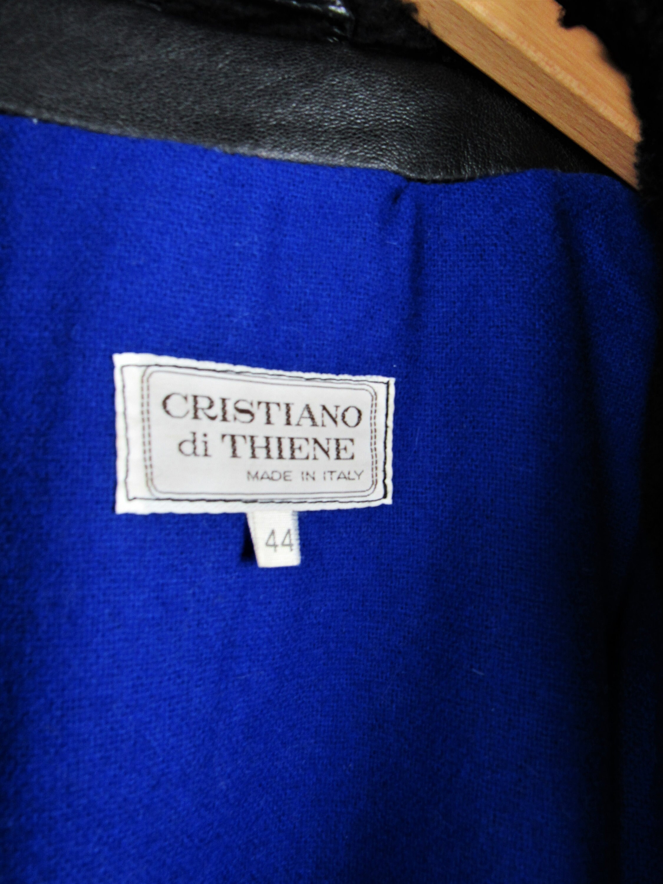 CRISTIANO DI THIENE brown leather jacket | eBay