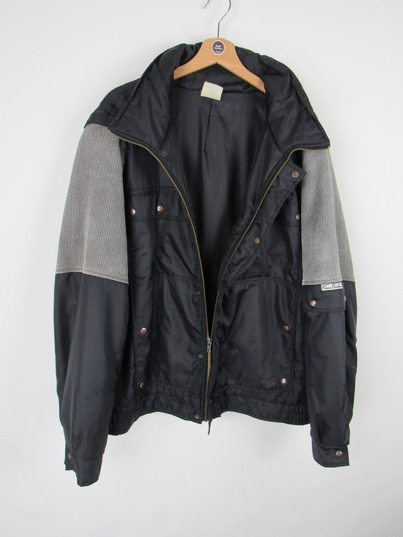 Pierre Cardin Bomber Jacket vintage 80s vest - Si… - image 4