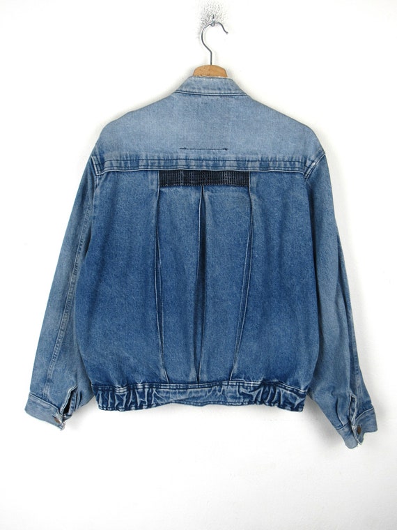 Vintage 80s 90s Pop 84 Denim Jacket - Size S/M - image 9