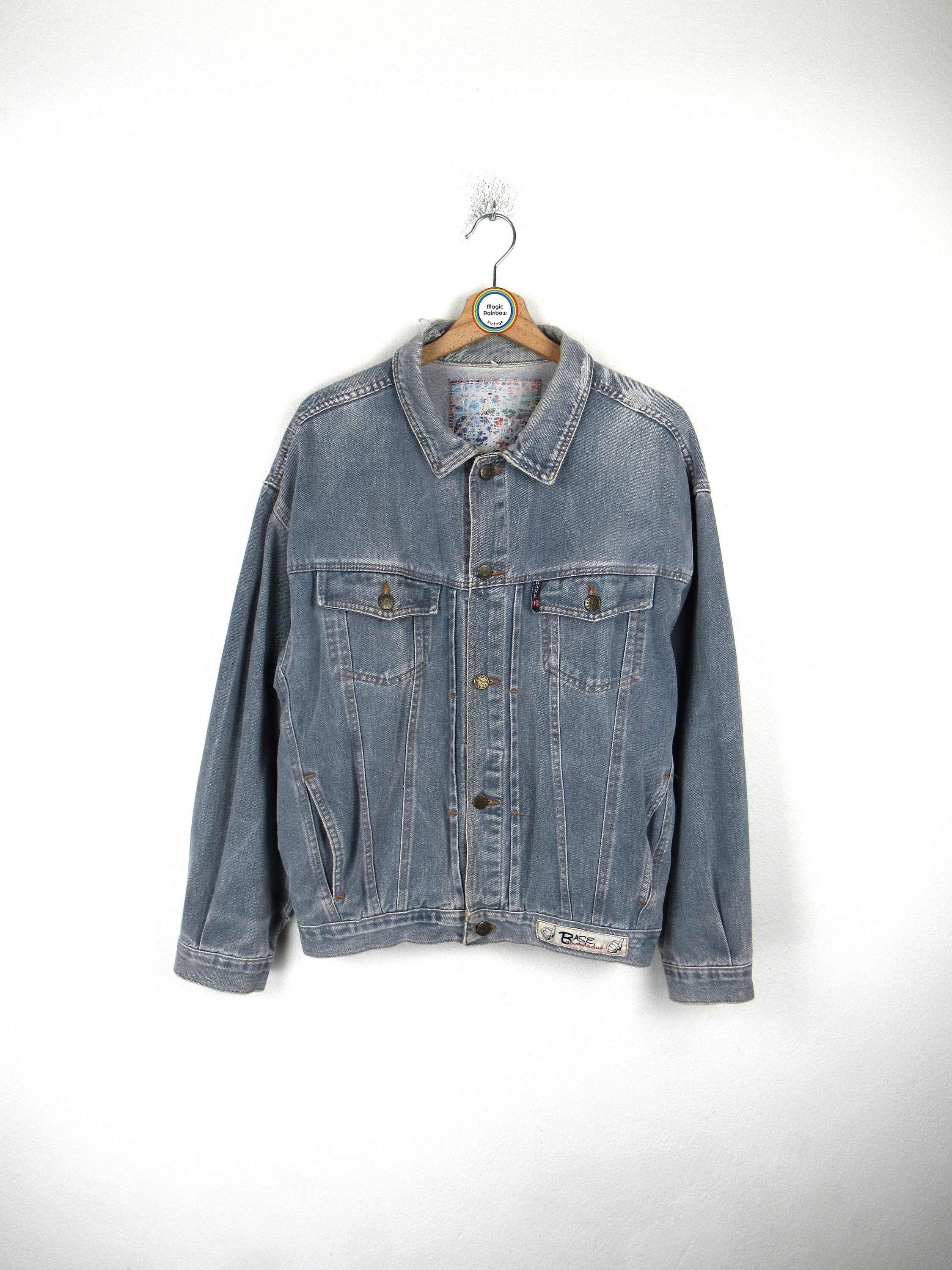 ジャケット・アウター STAMMBAUM OVERSIZE DENIM JACKET38 Vintage 80s 90s Denim Jacket - Size M - Etsy