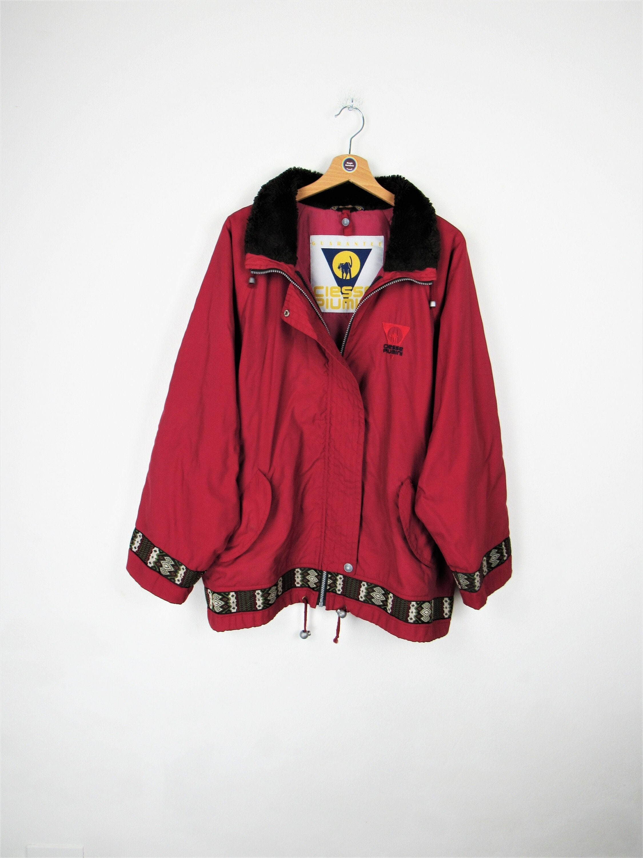 XL相当 ciesse piumini ビンテージ　ジャケット　メンズ　アメリカ Ciesse Piumini Men's 100 Gr Classic Jacket with Hood