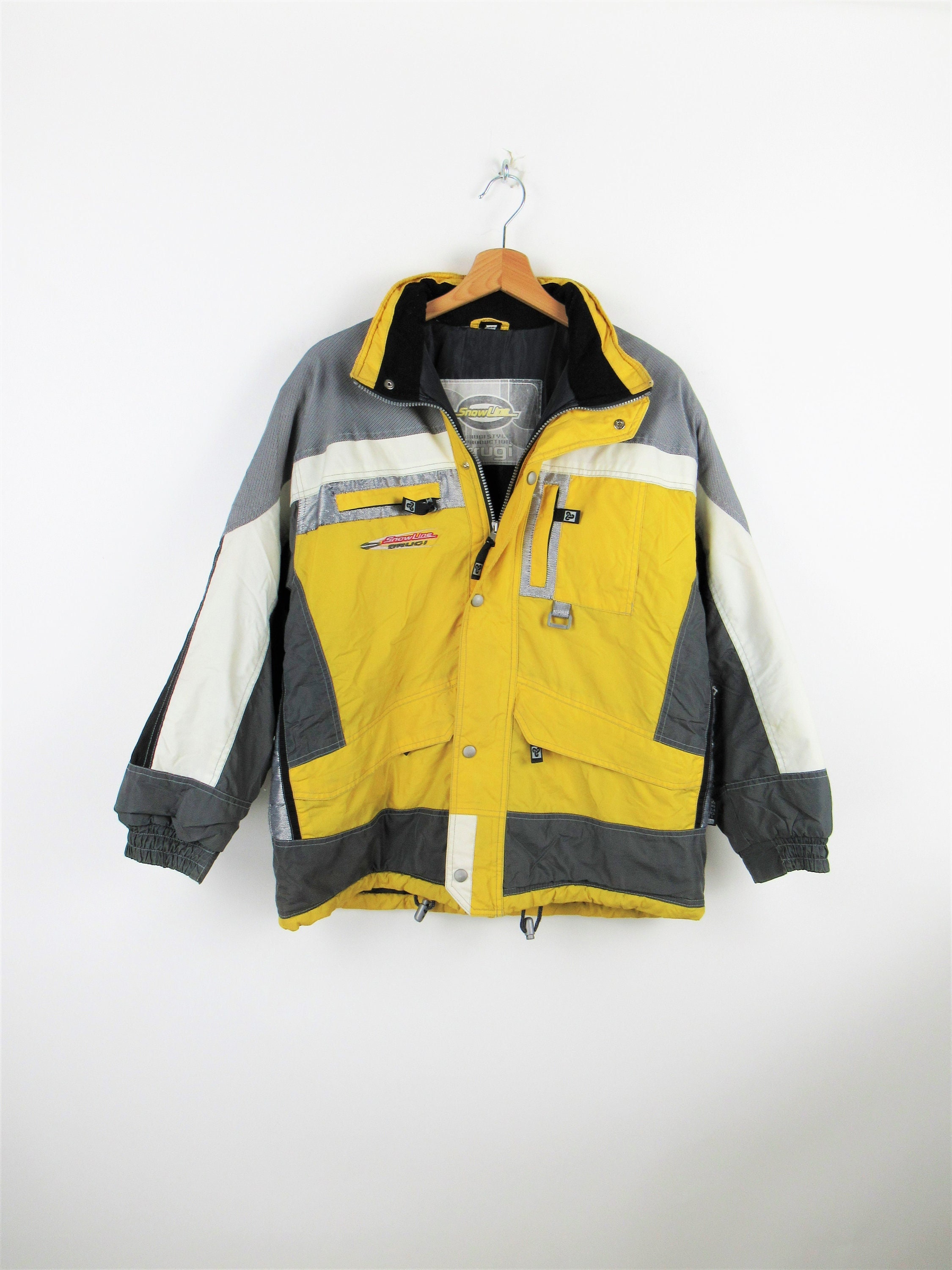 Brugi Snow Line Vintage 90s Ski Jacket - Size S - Etsy Brugi Snow Line Vintage 90s Ski Jacket - Size S - Etsy