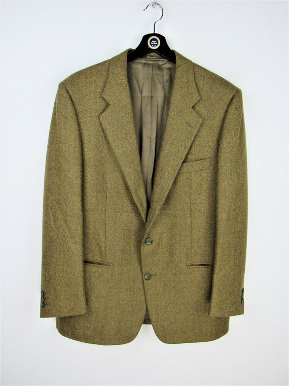 ジャケット・アウター wool jacket vintage 90s Vintage 90's Wool Jacket - Size L - Etsy