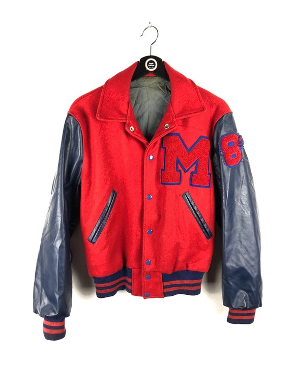 Varsity jacket, college America, vintage 90', bomb