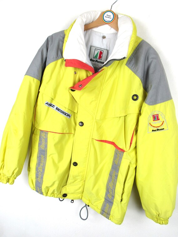 Anzi Besson National Ski Team Vintage 1990s Ski Jacket - Size L - Etsy