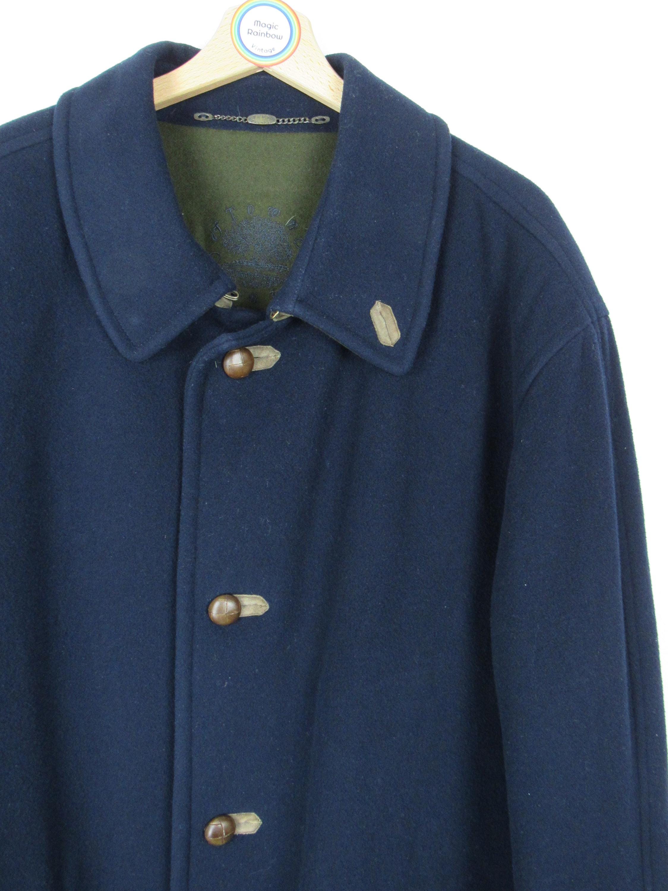 ジャケット・アウター 80s 90s SCHNEIDERS loden wool wide coat Schneiders Vintage 1980s Loden Coat - Size XL - Etsy