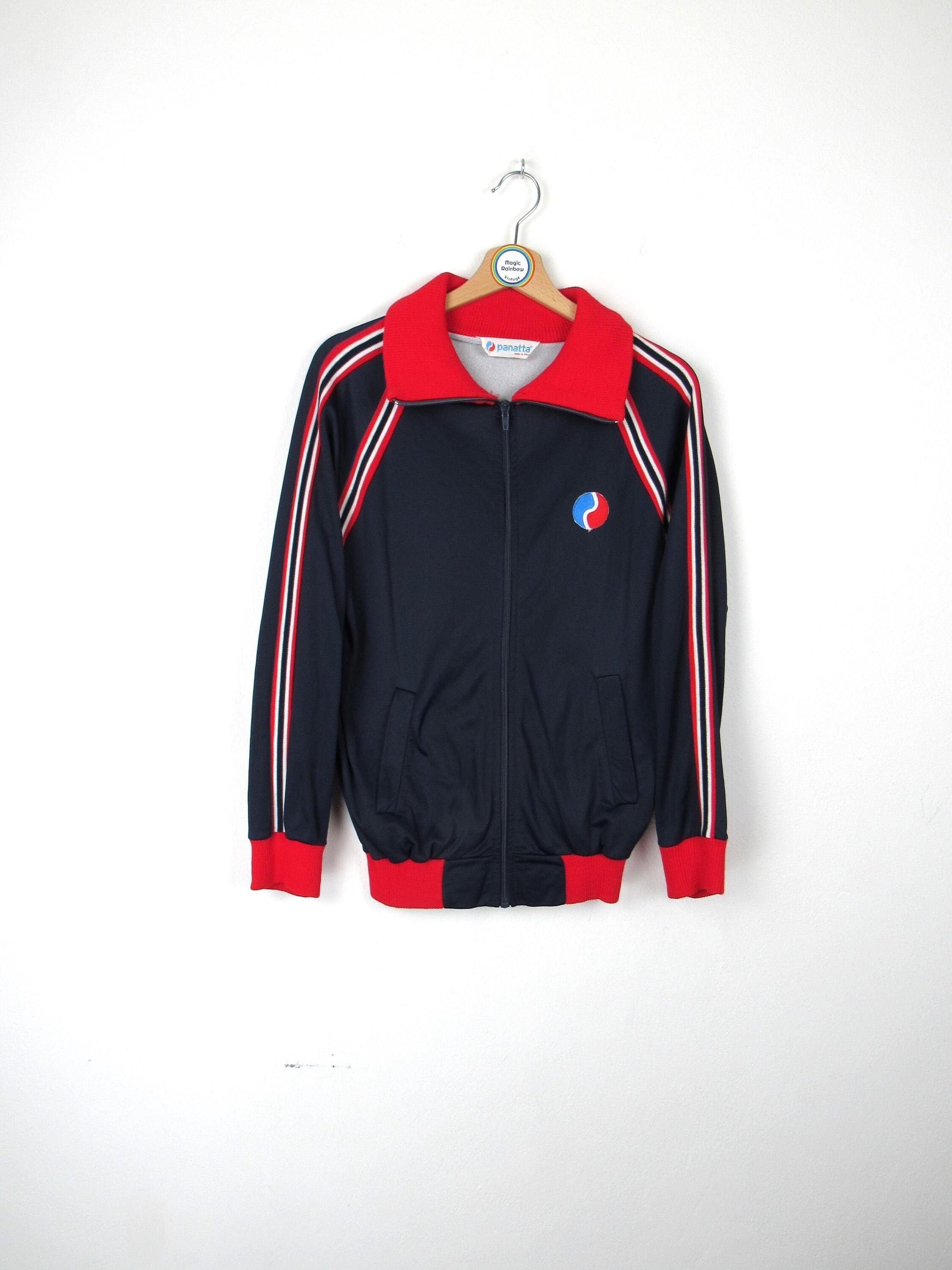 Veste Tuta Inter Milan Vintage Originale - Sponsor Lanetta - Taille Large (voir Photos)