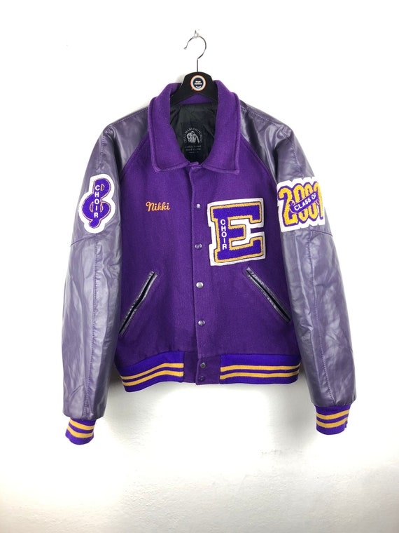 Varsity jacket, college America, vintage 90', bomb