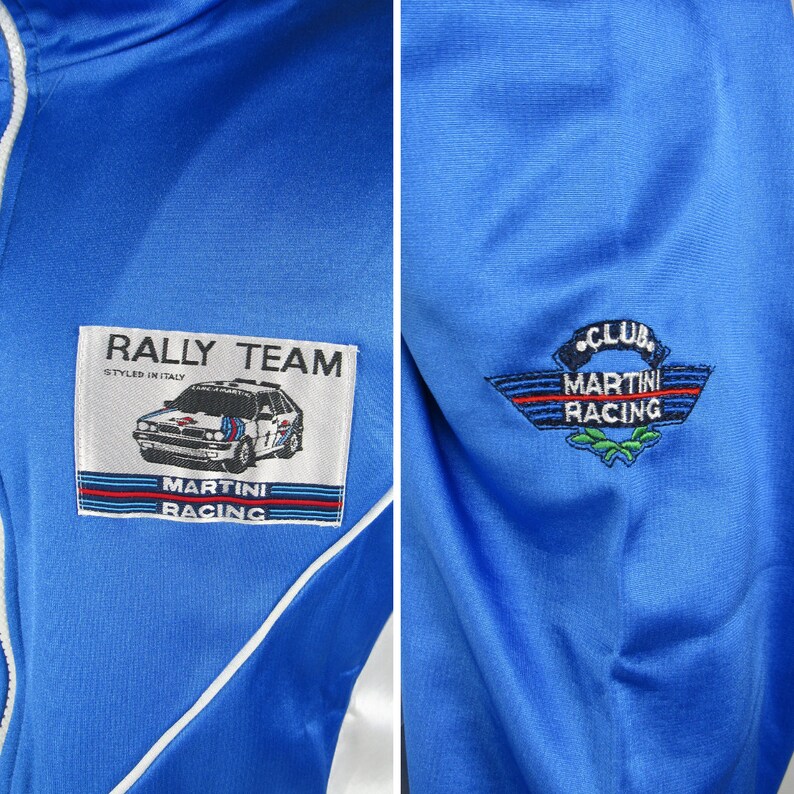Martini Racing Rally Team Postalmarket Deadstock Vintage 1990s Acetate ...