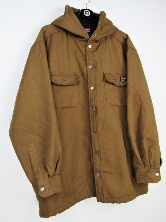 Vintage 90s Wrangler Jacket, Size XL Work Jacket - image 3