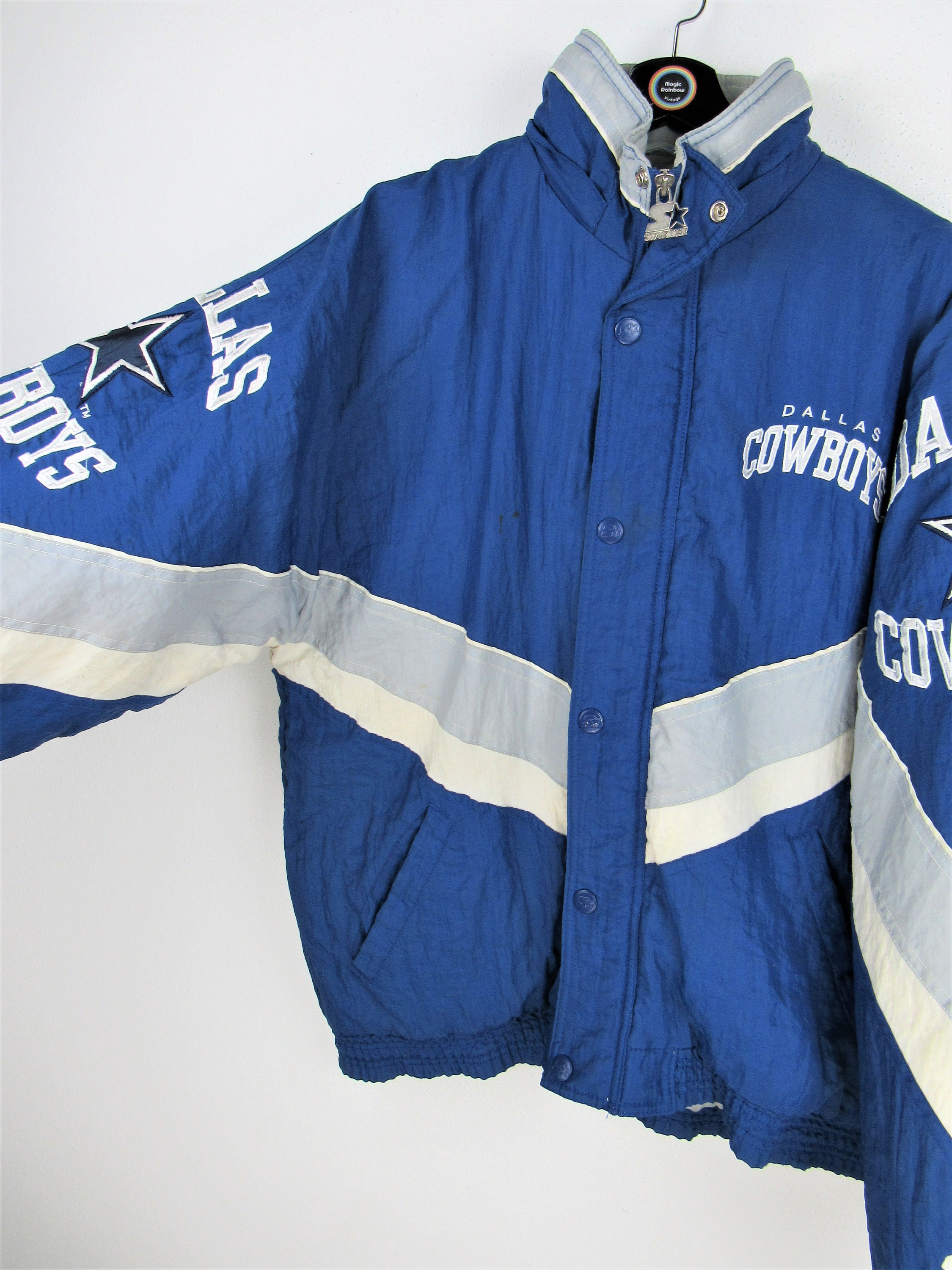 NFLスターター◼️90sダラスカーボーイ・ビンテージ・スタジャン◼️オールド Dallas Cowboys NFL Vintage 90s Starter Jacket - Etsy