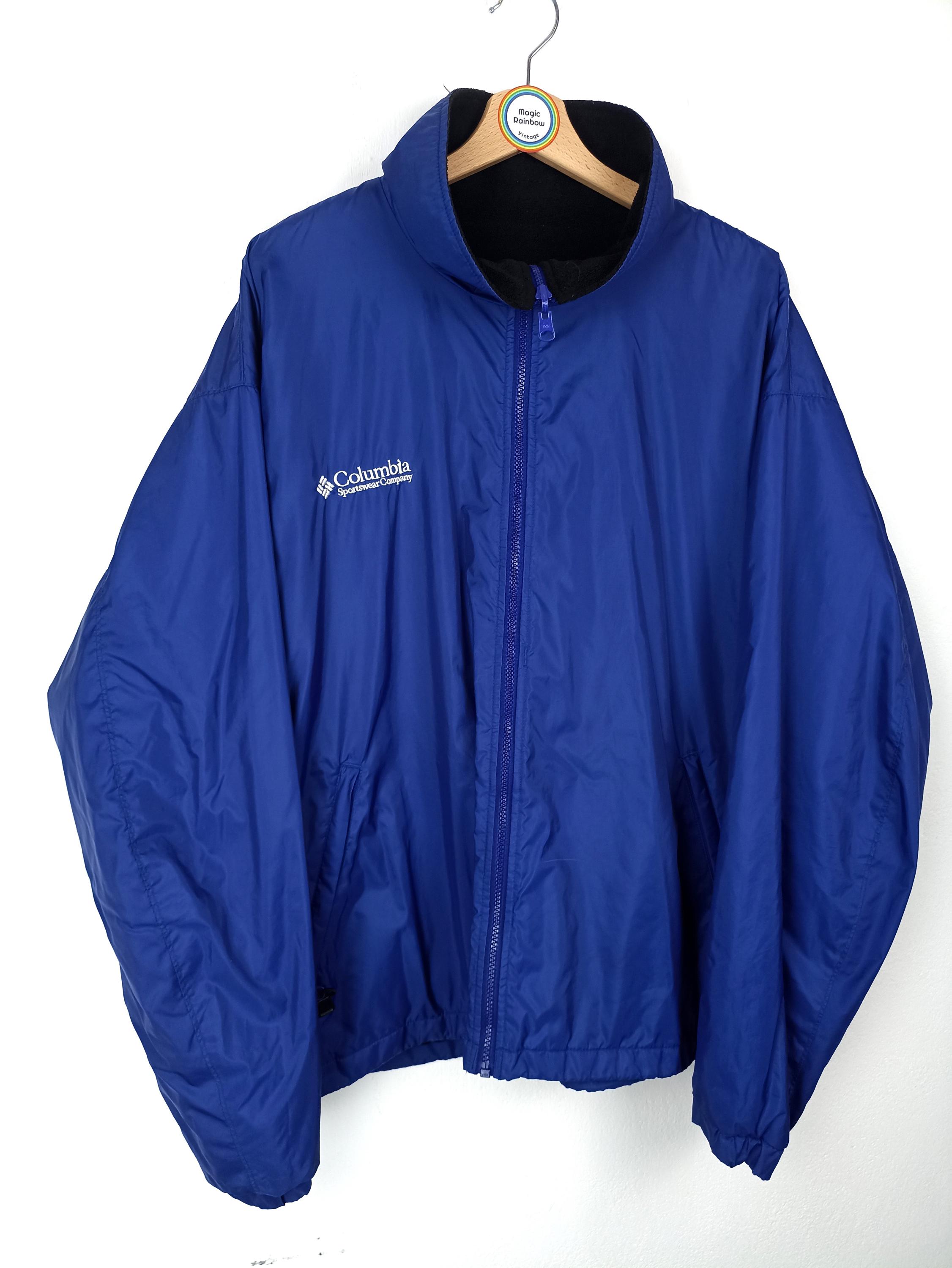 Champion Full Zip Windbreaker Weight Columbia Vintage 90's