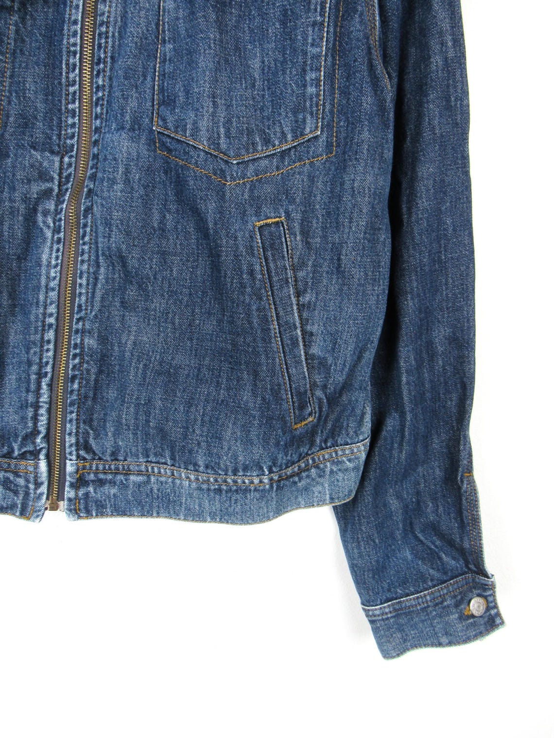 Giacca jeans Guess vintage anni '00 - Taglia M, foto 4 di 5
