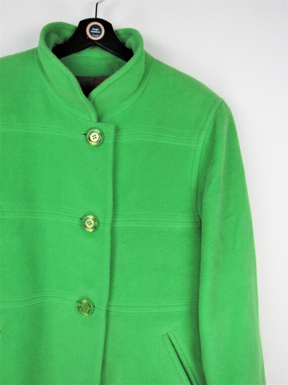 ジャケット・アウター 80s Vintage ITALY Loden Green Wool Coat 80s Vintage Woman Loden Coat, Green - Etsy
