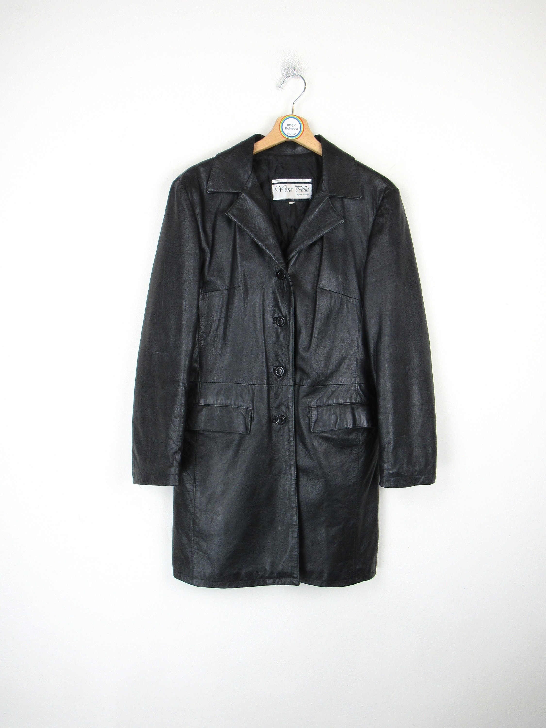 Vintage 90s Women's Leather Jacket Size S - Etsy Vintage 90s Women's Leather Jacket Size S - Etsy