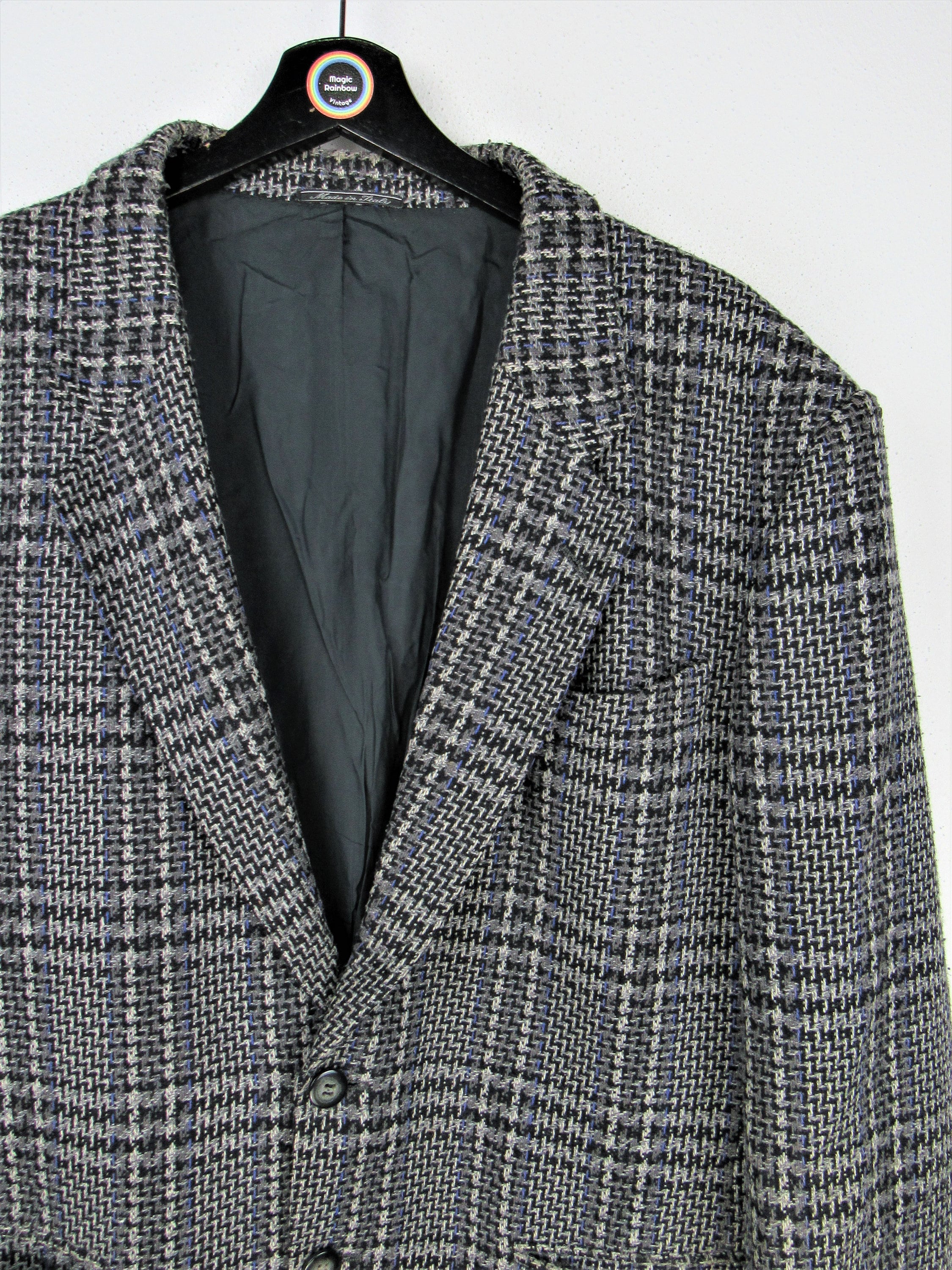 Vintage 90s Wool and Cashmere Tweed 