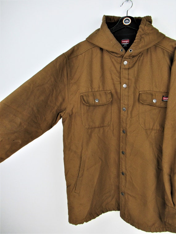 Vintage 90s Wrangler Jacket, Size XL Work Jacket - image 4