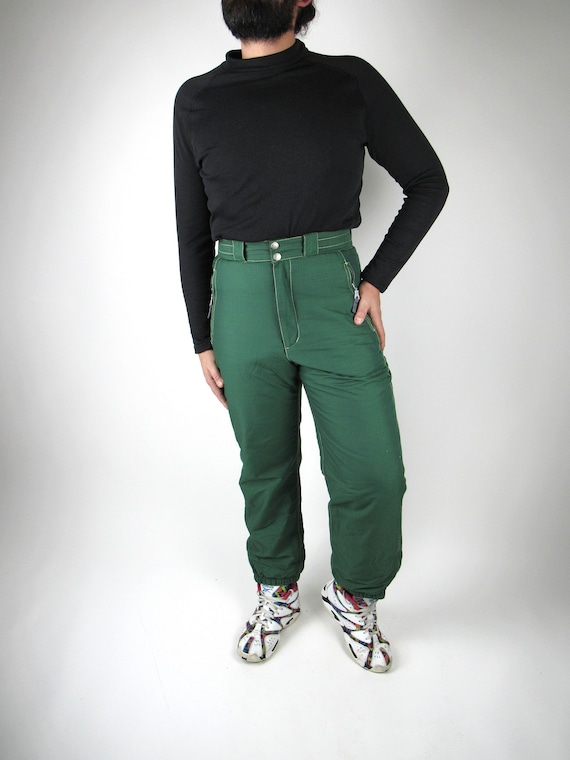 Belfe vintage 90s pantalones ski Talla L Etsy Mexico