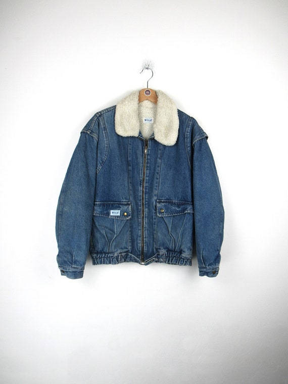 Jacket CALVIN KLEIN Sherpa Denim Jacket J20J221847 1AA | FLEXDOG