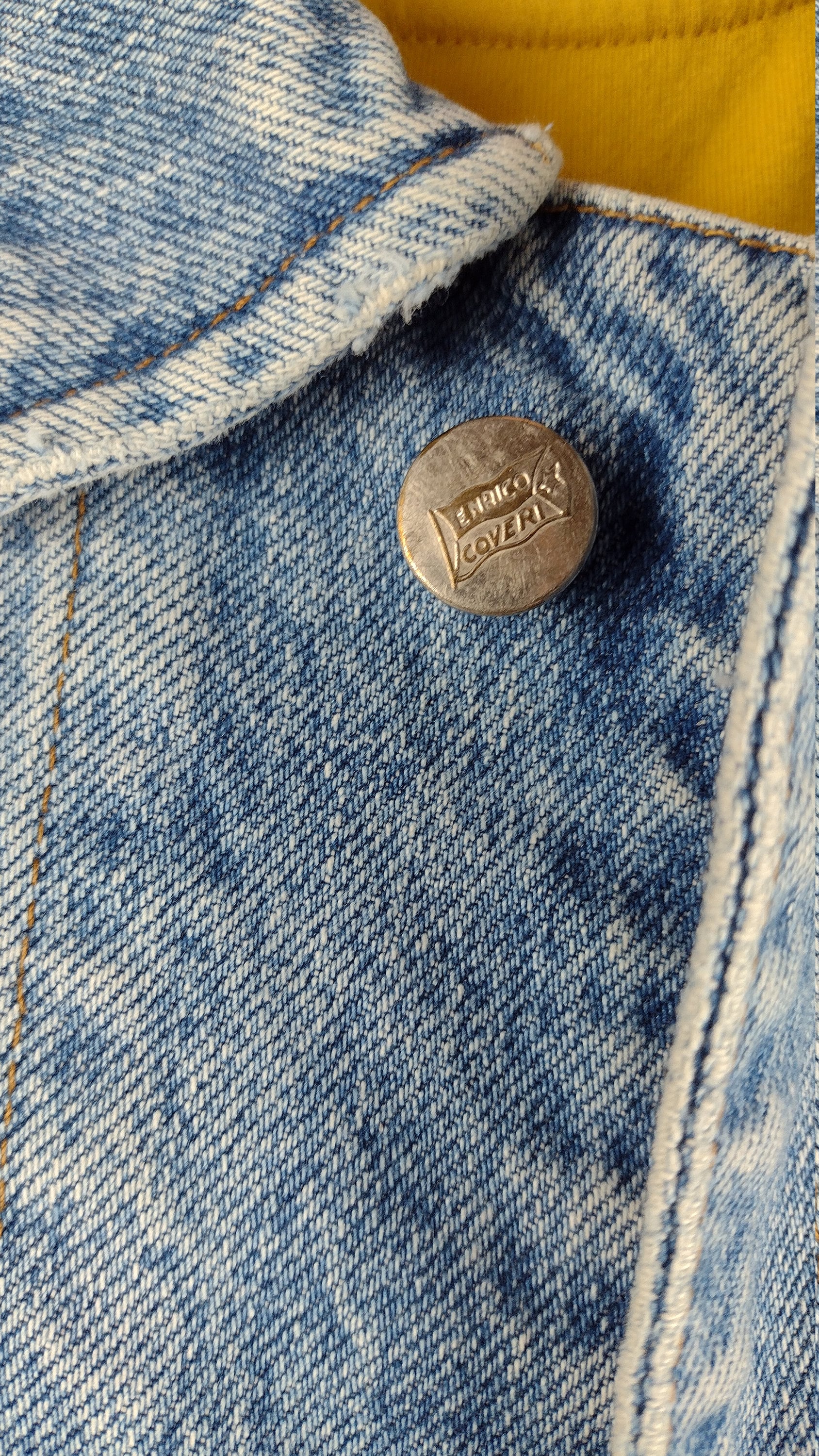 Enrico Coveri Vintage Jeans Jacket of 