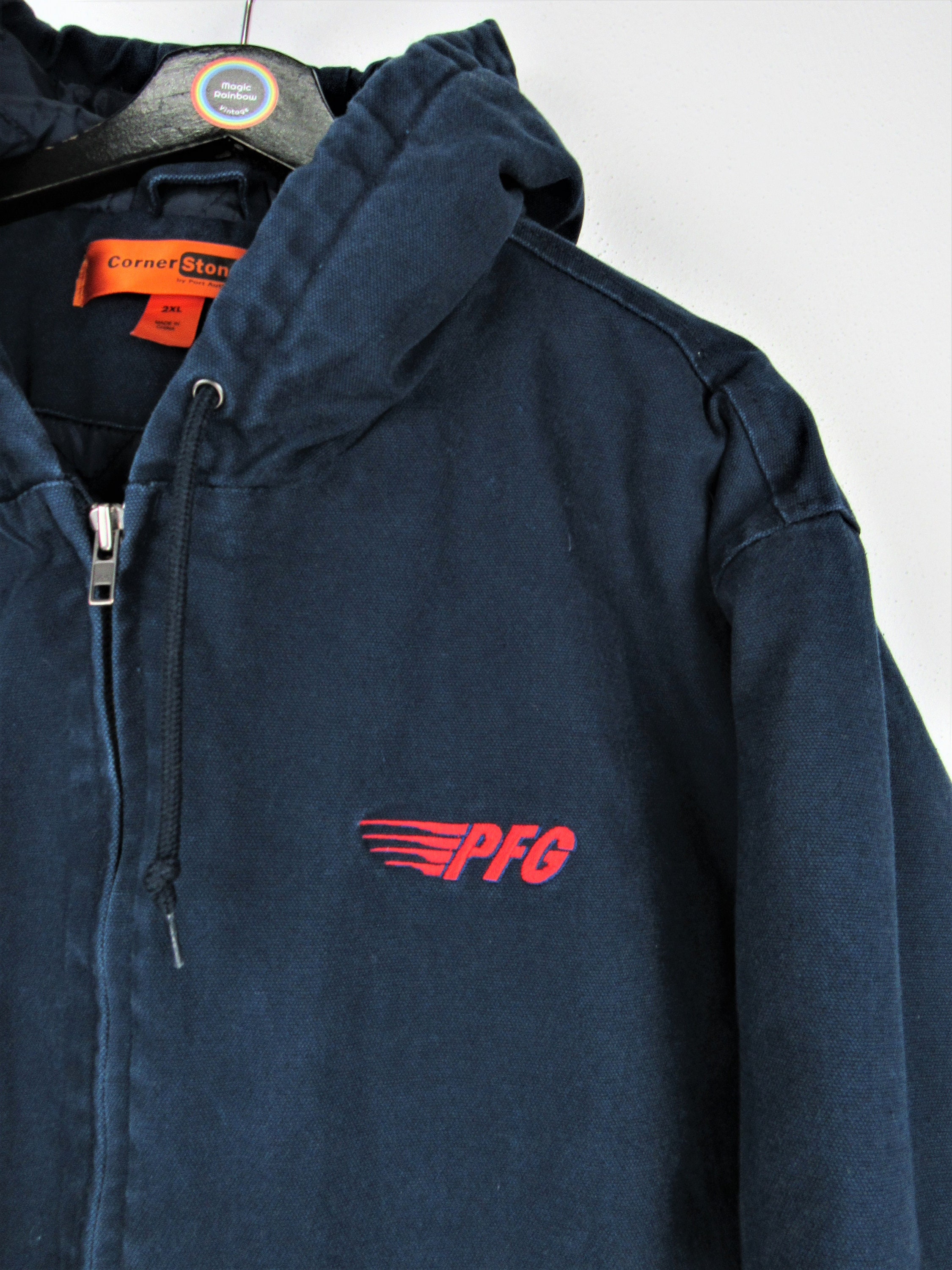 Corner Stone Vintage 90s Jacket, Work Jacket Size XXL - Etsy
