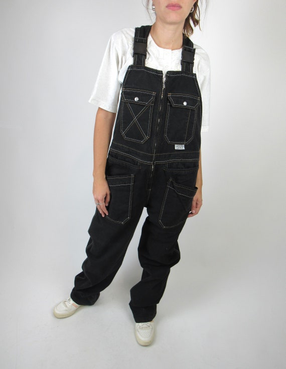 Vintage 90s Meltin' Pot Denim Overalls Size L - Etsy