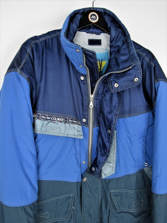 Veste Sportive Vintage COLMAR - Blanche - Occasion En Très Bon état - Taille ? (Homme)