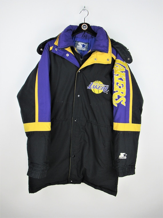 STARTER, Jackets & Coats, Vintage 9s Nba Los Angeles Lakers Starter Jacket