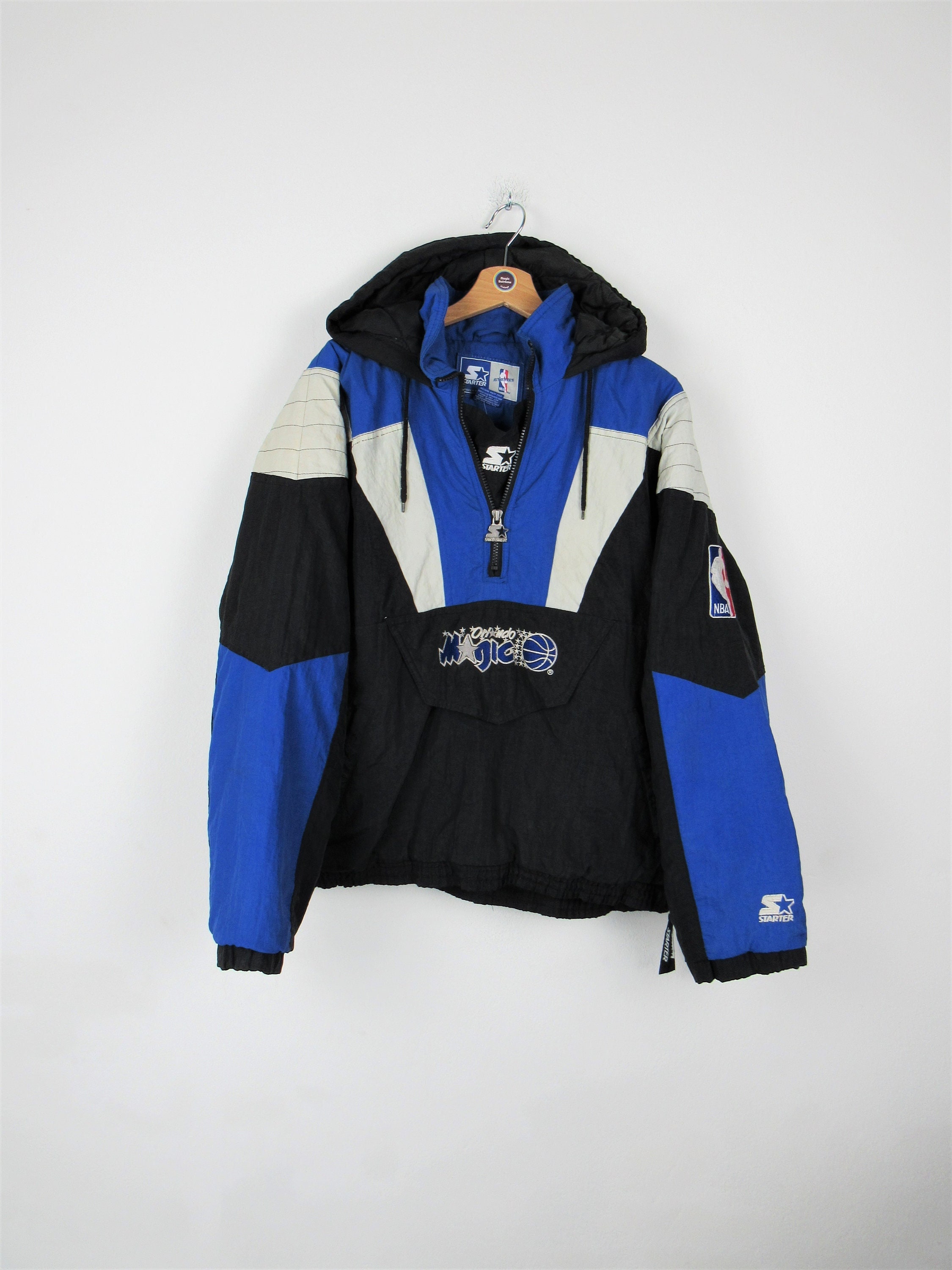Orlando Magic Unbranded NBA Varsity Jacket - Medium Blue Cotton