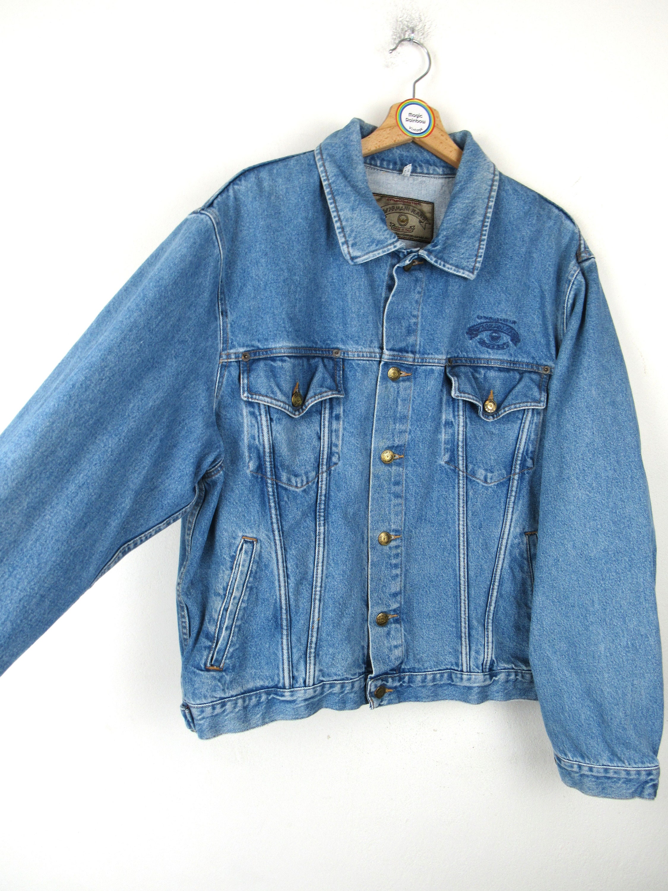 Denim ki jacket new arrivals