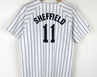 Maillot de baseball vintage Majestic New York Yankees homme XXL jaune