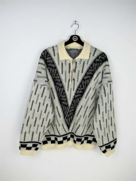 Stefanel Vintage Sweater From the 80s - Etsy
