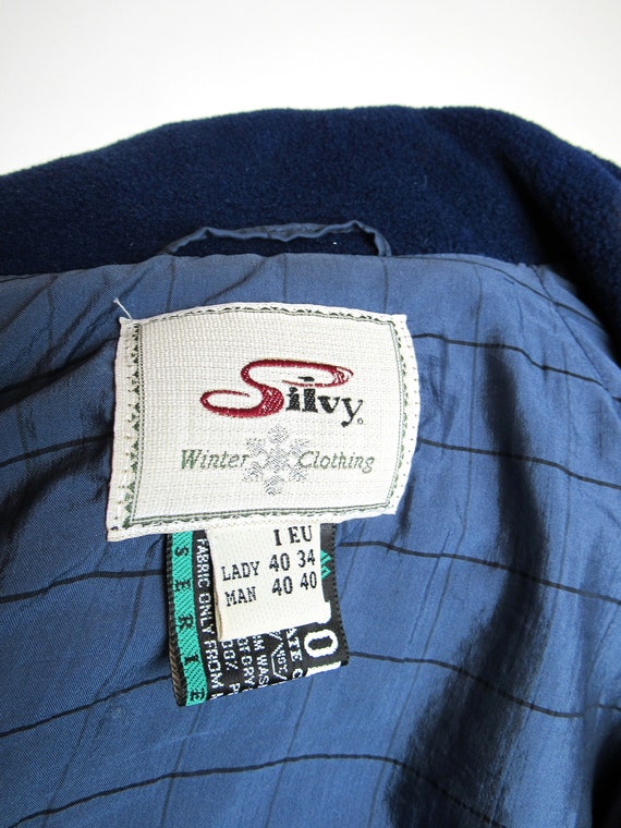 Silvy Vintage 90s one-piece ski suit - Size S - image 10