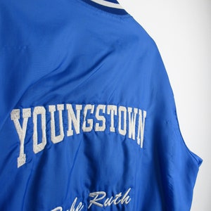 Holloway Youngstown Babe Ruth Jacket, 90s Vintage Satin Satin Jacket ...