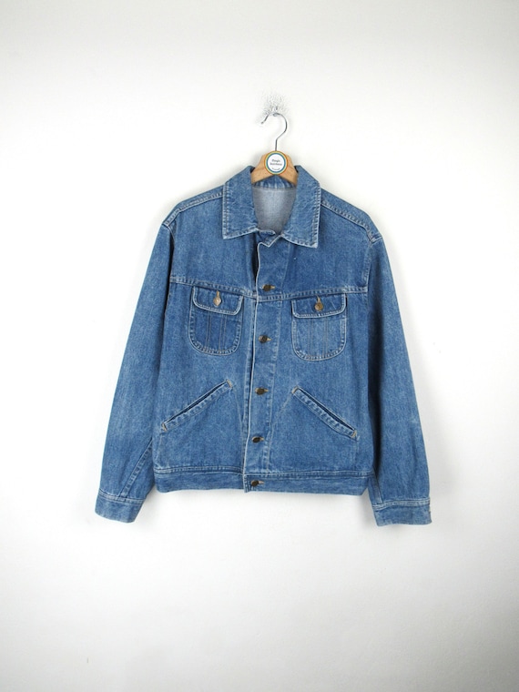 Giacca di jeans vintage anni '80 '90 - Taglia L