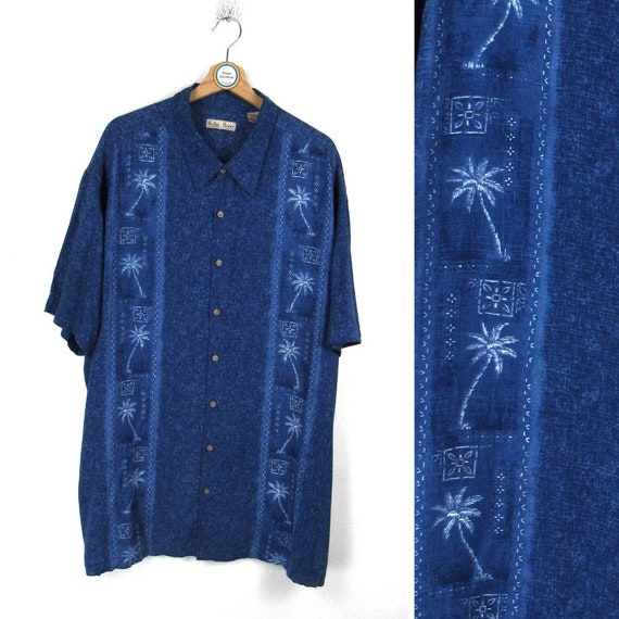 Hollis River 90s Vintage Short Sleeve Hawaii Shir… - image 1