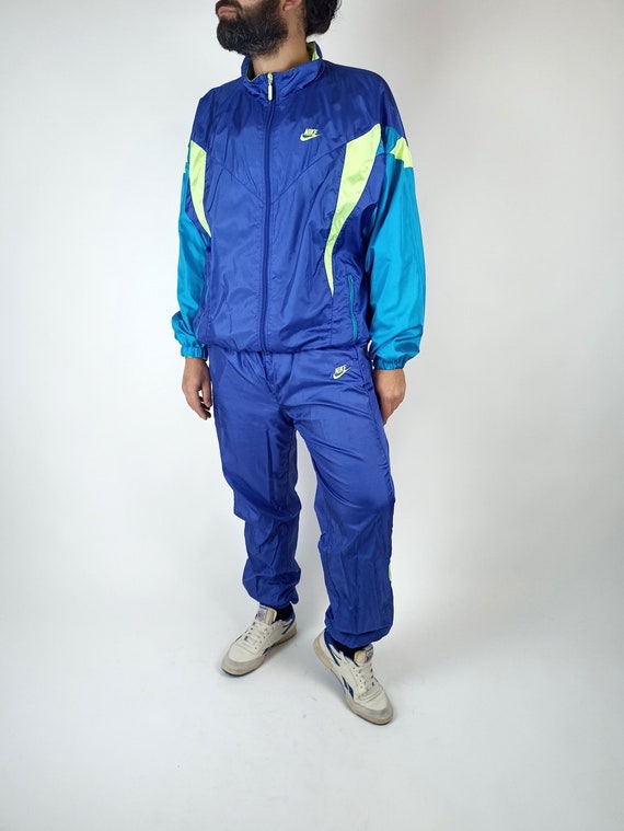 Nike Vintage 80s 90s Nylon Tracksuit - Size XL - Etsy