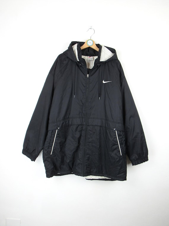 Nike 90er Winterjacke Nike Big Logo Vintage 90er Jacke Größe XXL