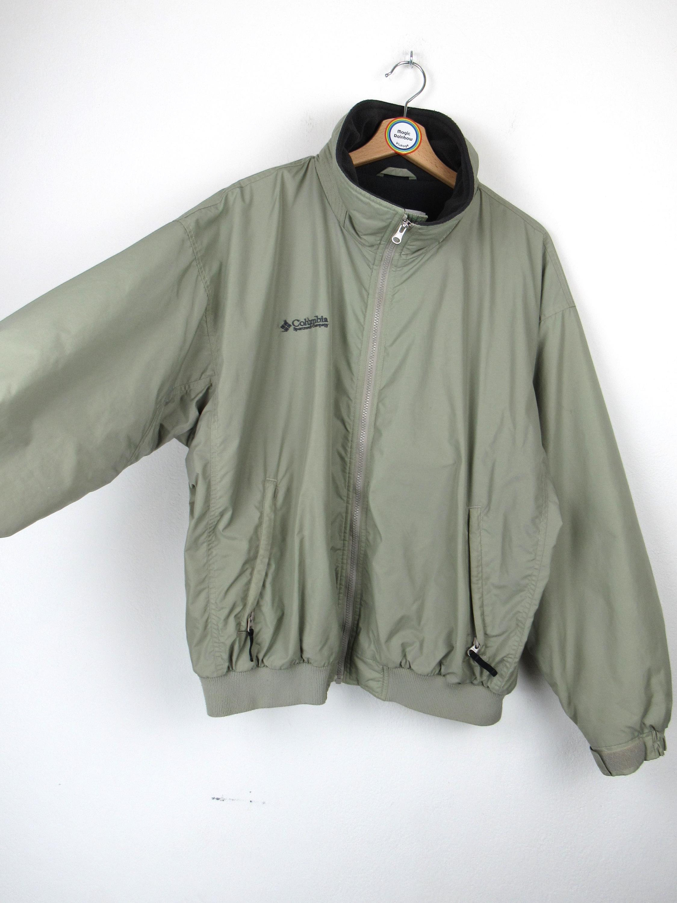 Columbia Vintage 90's Jacket - Size L - Etsy