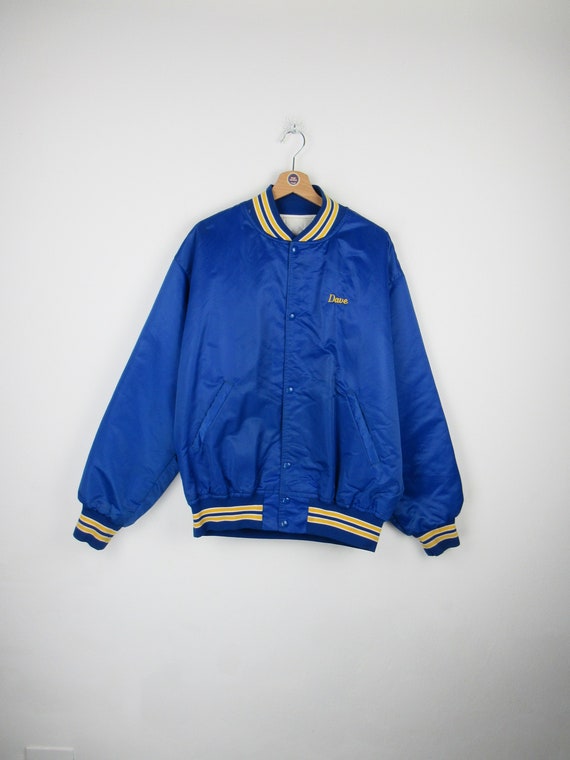 Game Sportswear Franklin Soccer Jacket Vintage 90s Satin Satin 